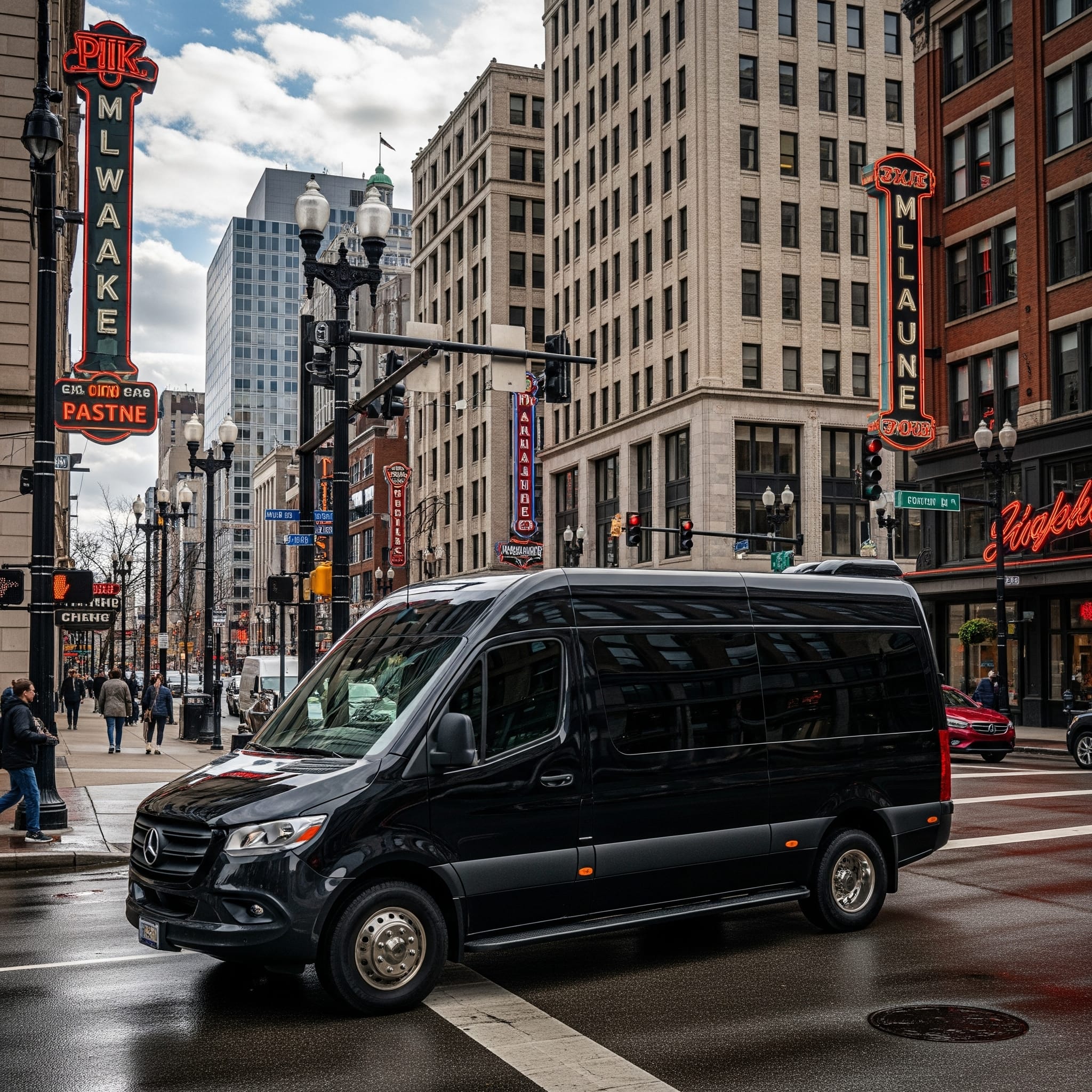 Executive Sprinter Limo Service in Milwaukee & Wisconsin for Corporate, VIP & Group Travel