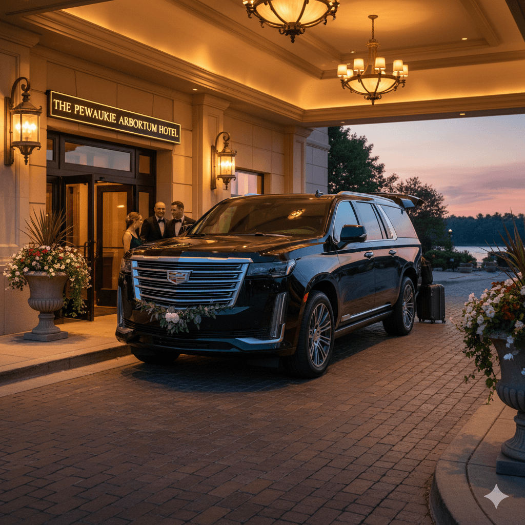 Luxury Limo & Black Car Service in Racine WI with 2025 vehicles