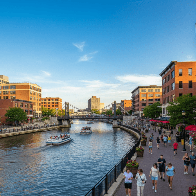 Milwaukee River Walk Milwaukee River Walk