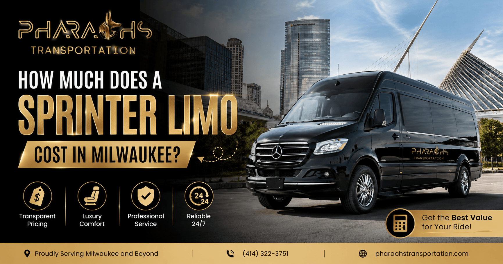 Milwaukee Sprinter Limo Cost Guide