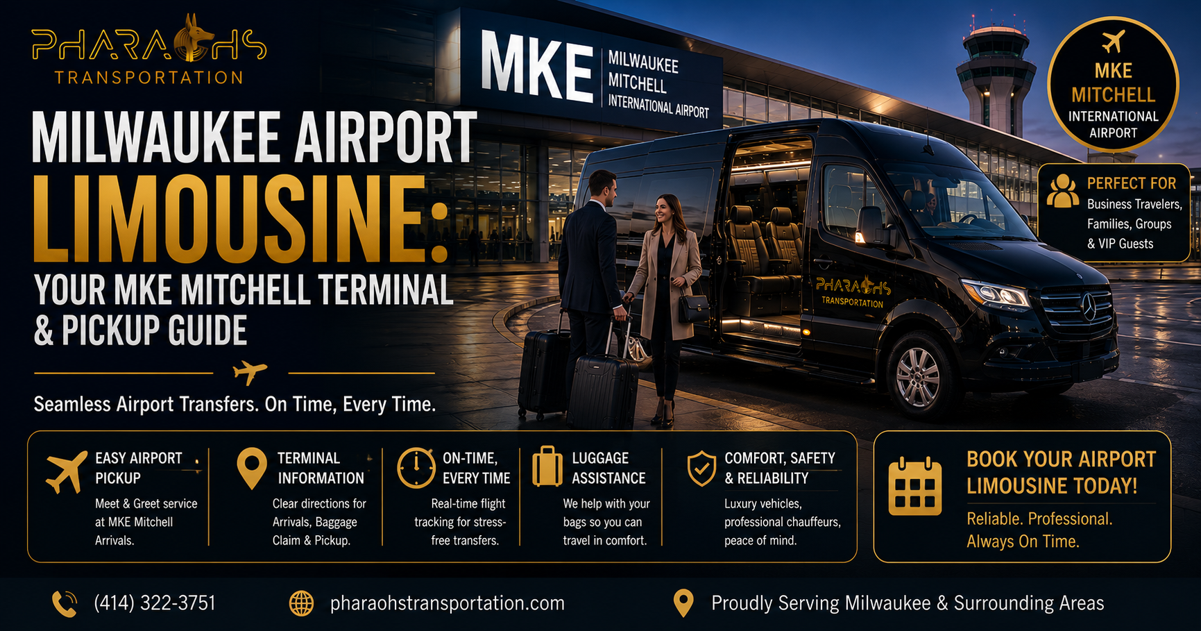 MKE Mitchell Airport Terminal Pickup Guide
