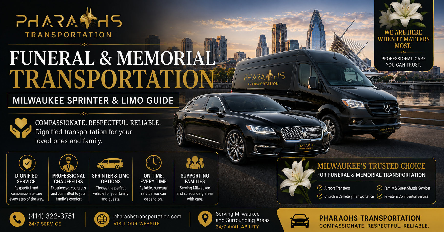 Funeral & Memorial Transportation Milwaukee