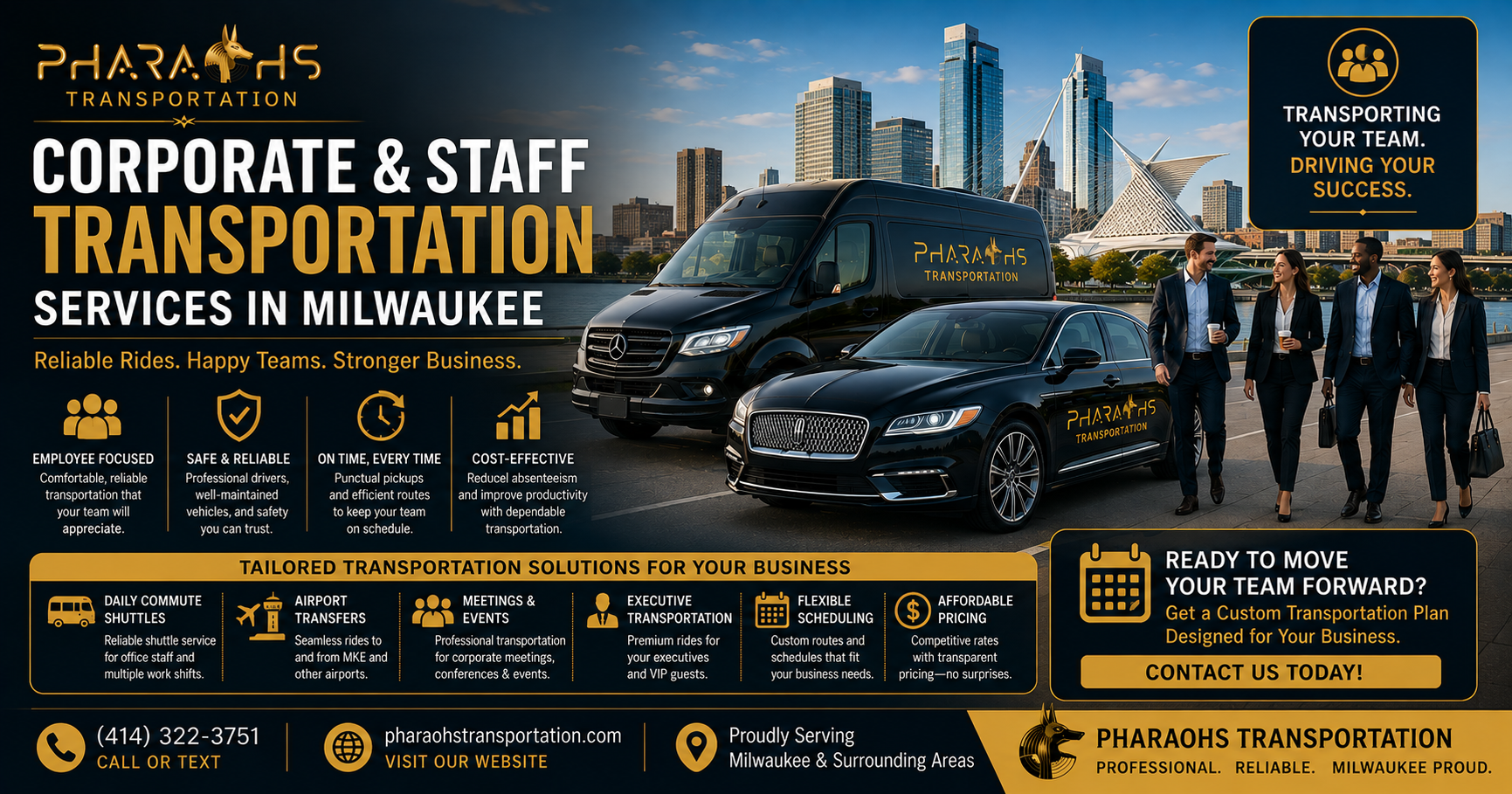 Staff Transportation Services Milwaukee