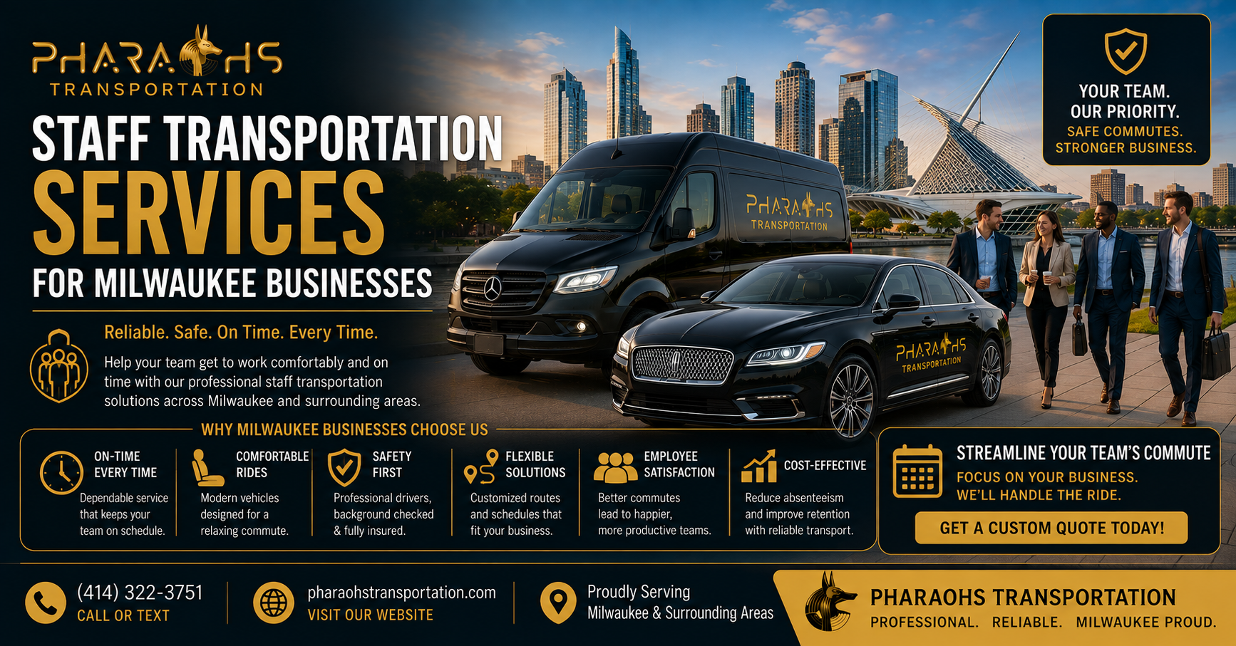 Staff Transportation Services Milwaukee