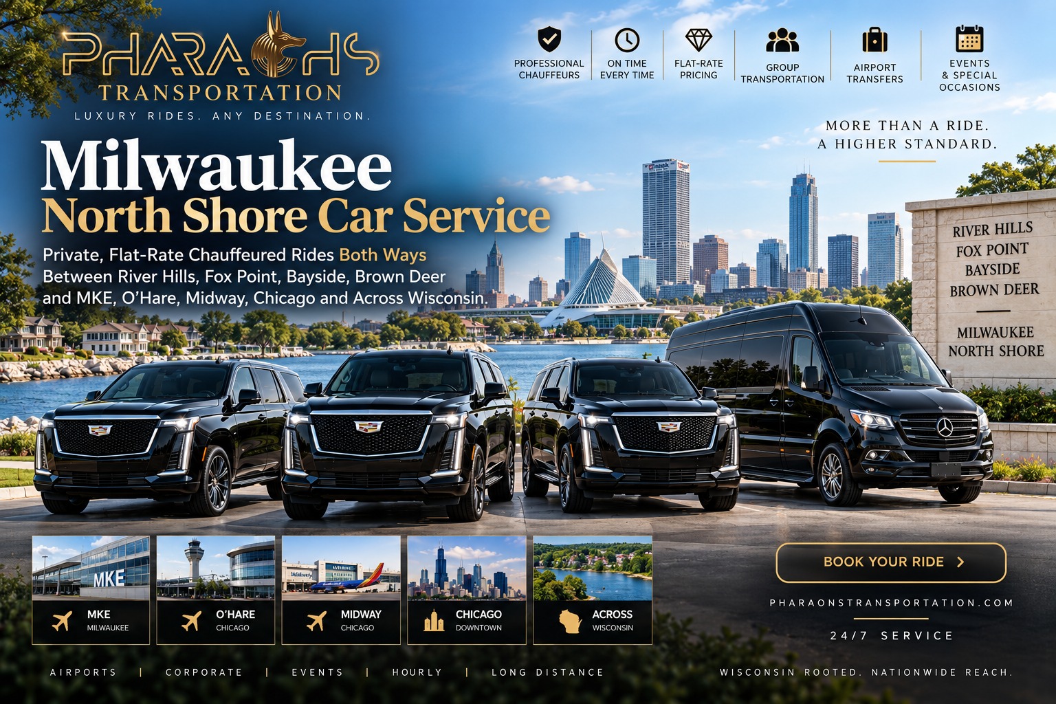 Pharaoh's Transportation Service Areas